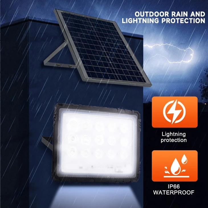 Solar Flood Light With Remote